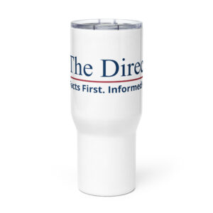 The Directory Travel mug with a handle